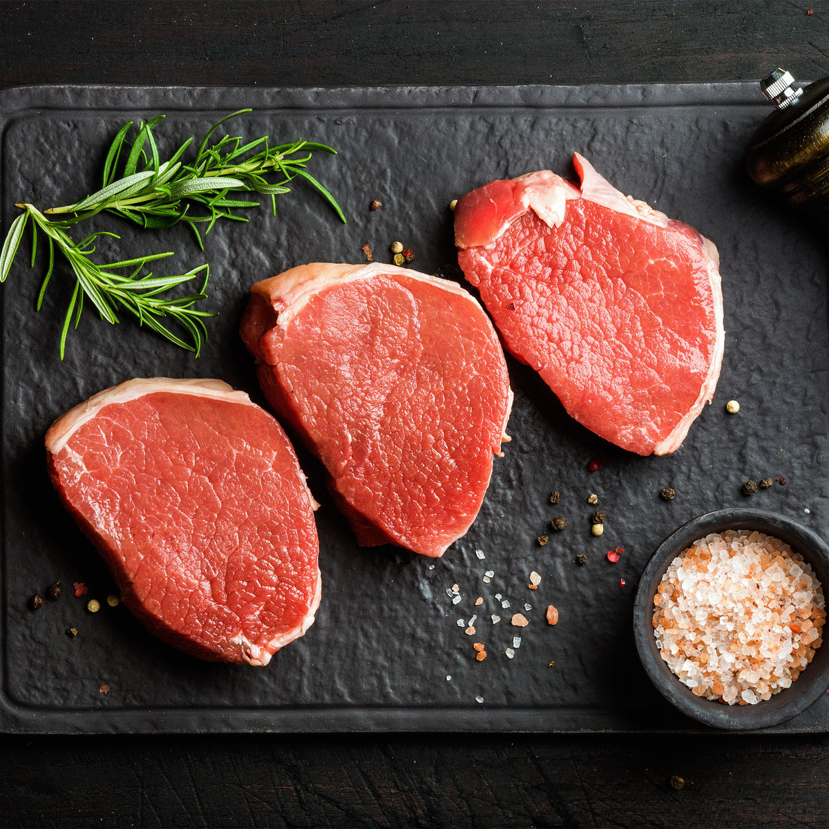 Eye of Round Steaks 8oz