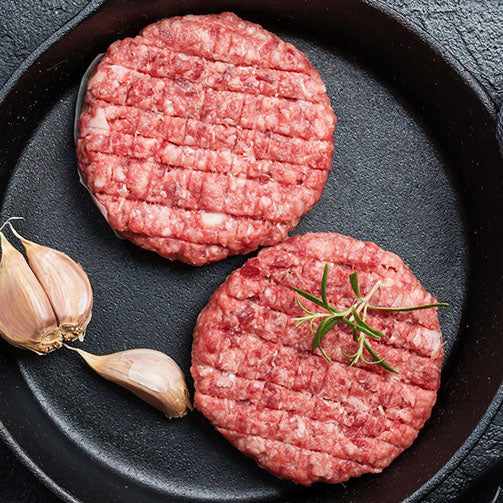 Prime Rib Beef Hamburger Patties 6oz